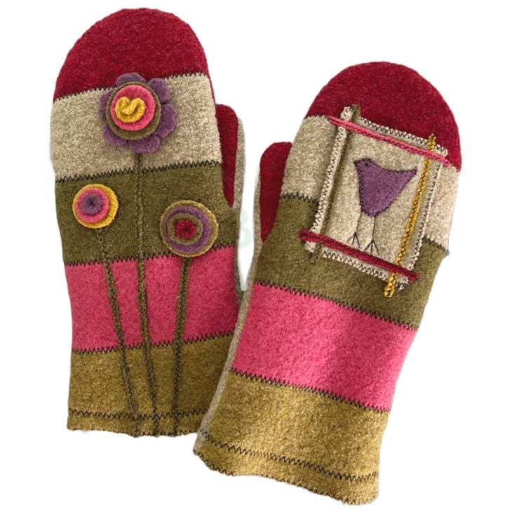 Mittens, Plum-Full