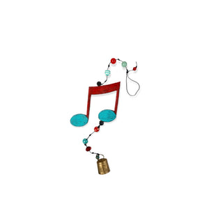 Musical Note Wind Chime Instrument Mobil