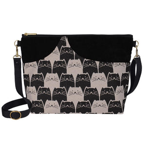 Large Zipper Purse Meowser