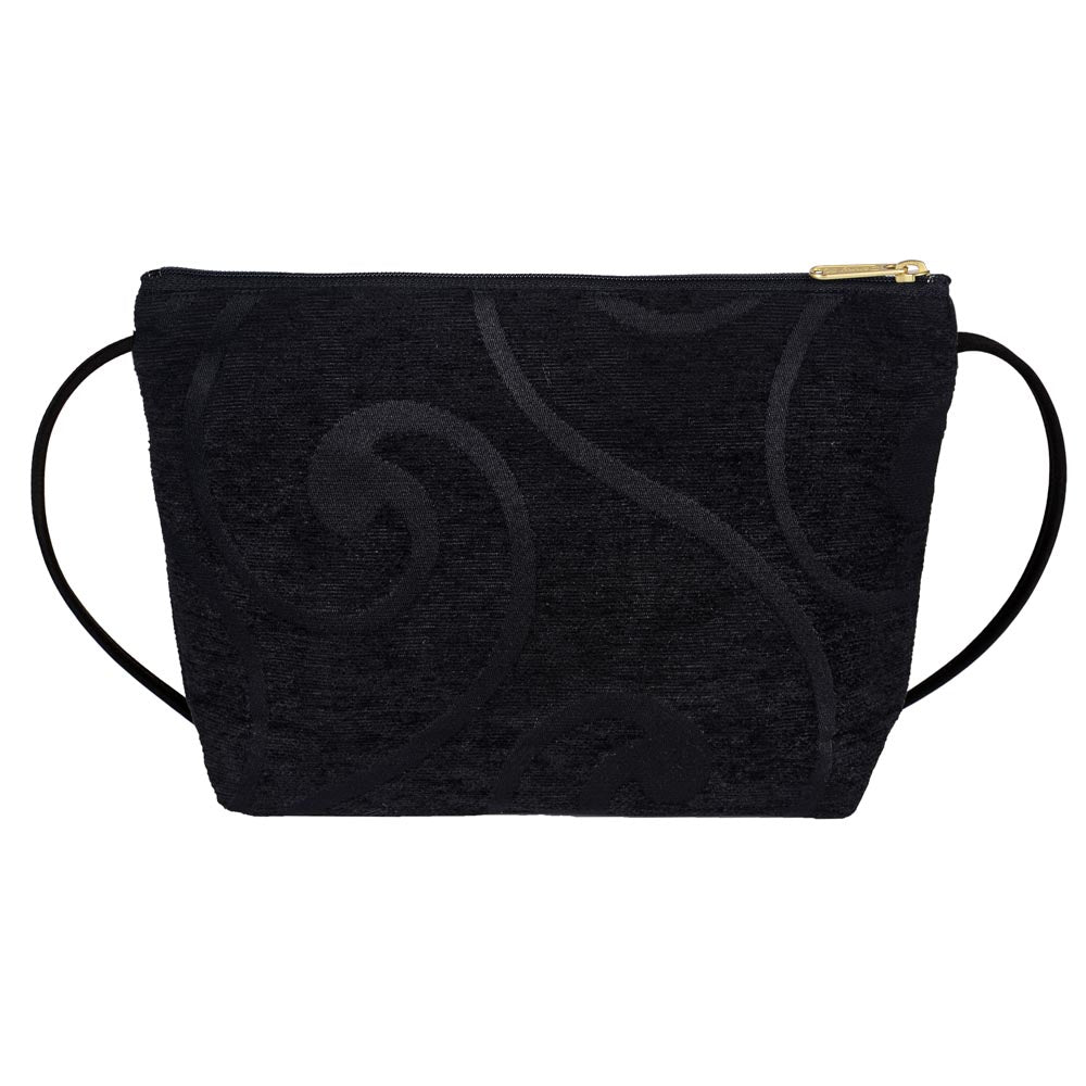 Zipper Purse Villa Black