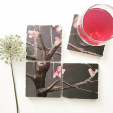 Load image into Gallery viewer, Tree With Pink Flower Coaster