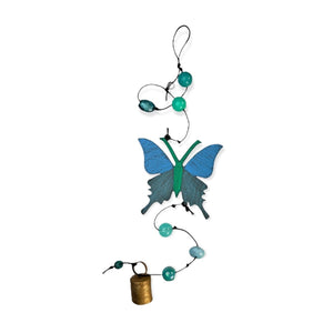 Butterfly Wind Chime Gardening Summer Mo