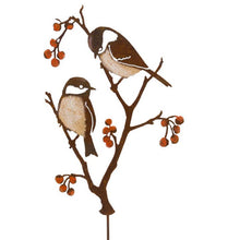Load image into Gallery viewer, Chickadee &amp; Berries Stake