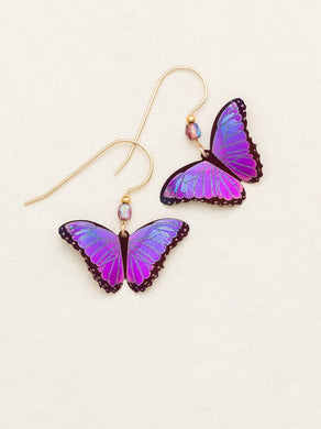 Bella Butterfly Earrings Ultra Violet