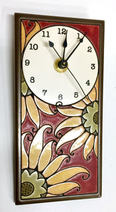 Mexican Sunflower Tall Clock