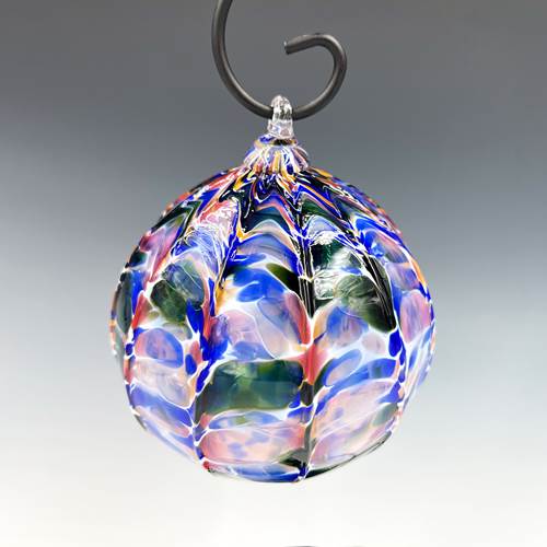 Sunset Mix Glass Ornament
