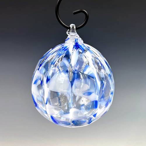 Glass Ornament in Winter Mix