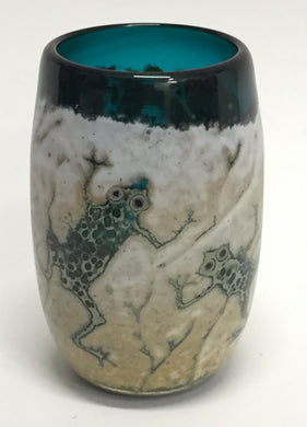 Drinking Cup Green Frog