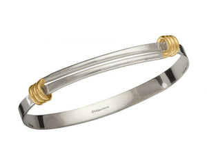 Signature Braclet With Gold Wrap