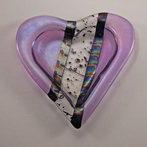 Lavender Heart Tray