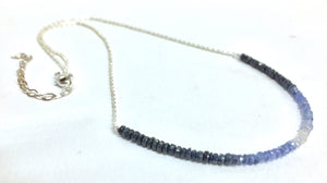 Ombre' Sapphire Necklace