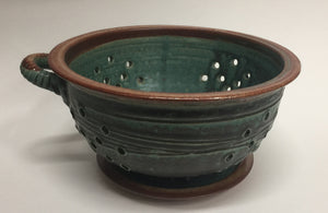 Ceramic Colander With Plate