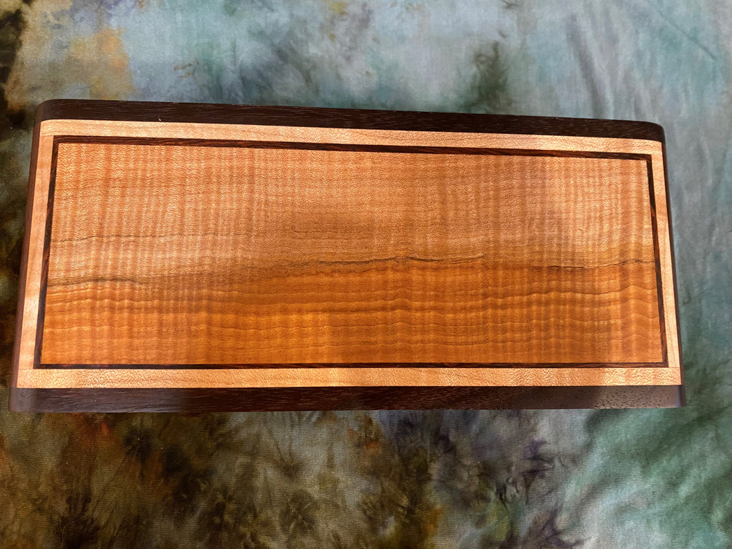 Box With Curly Maple Lid