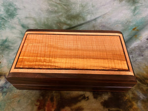Box With Curly Maple Lid