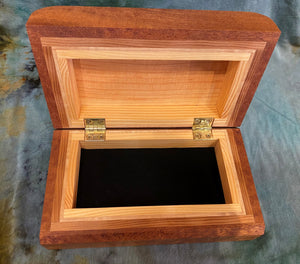 Box With Redwood Burl Lid