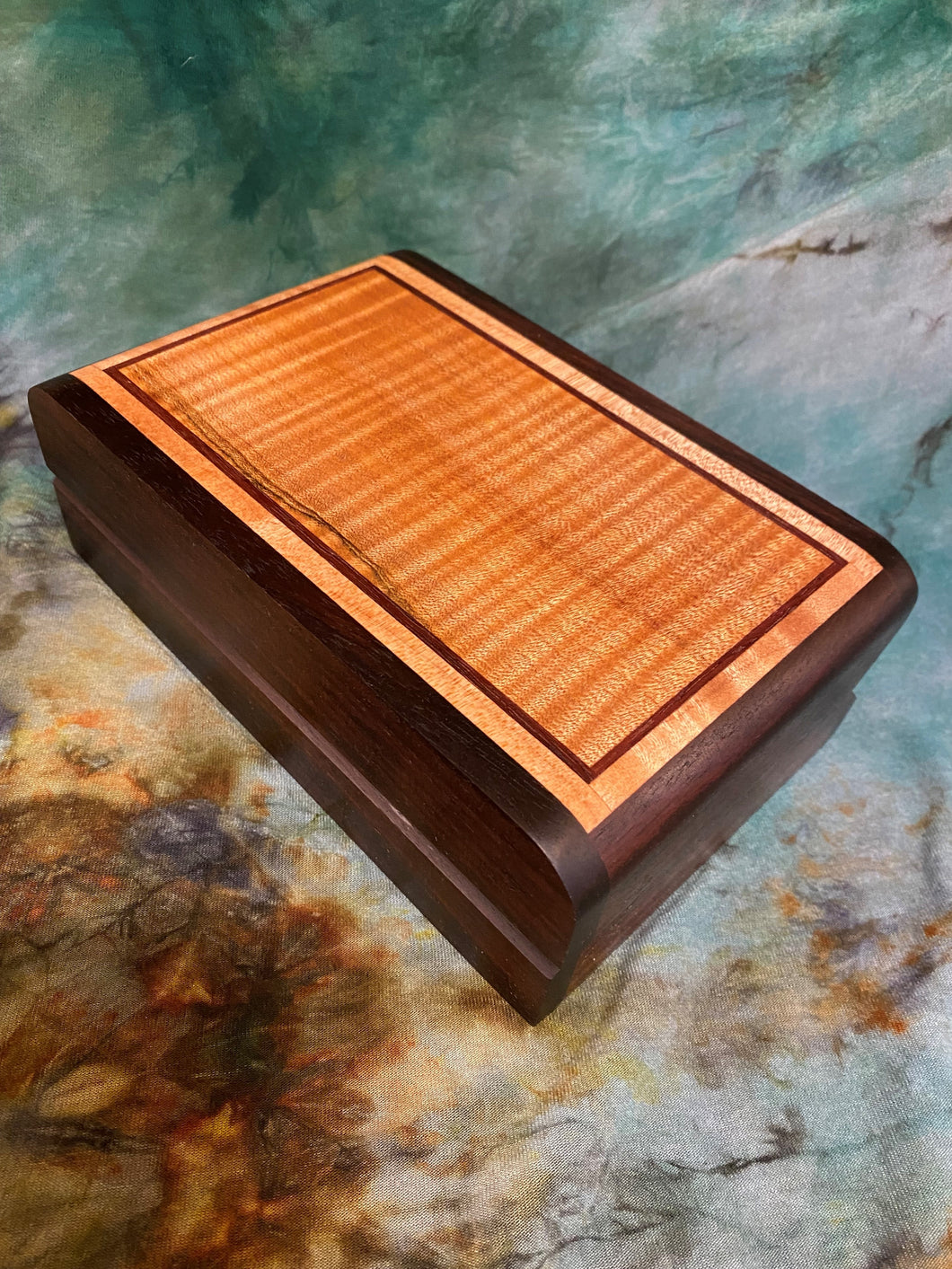 Box With Curly Maple Lid