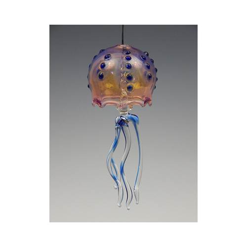 Glass Jelly Fish Ornament