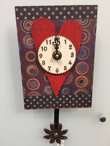 Heart Wall Clock