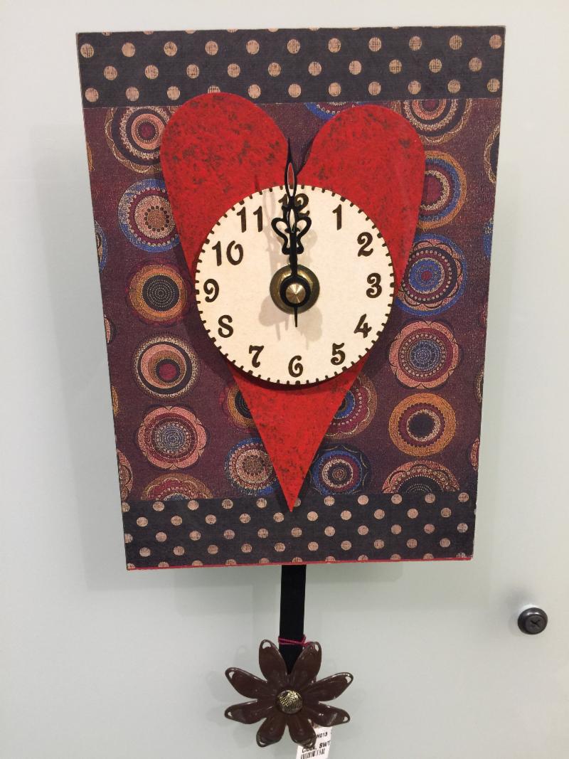 Heart Wall Clock