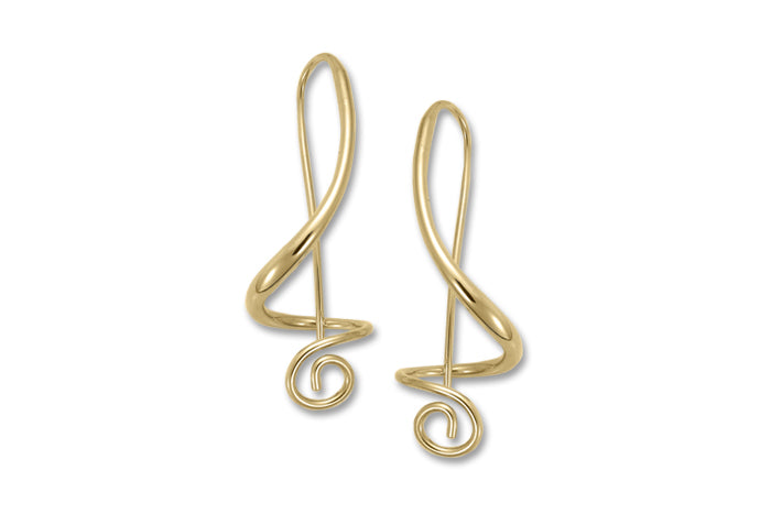 Symphony Earring SS 14K Small