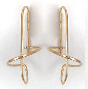 Ear, 14KELLIPTICAL w/French Back