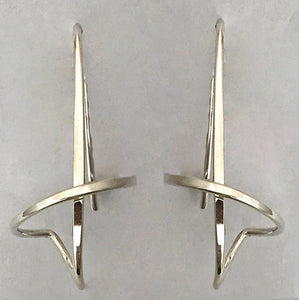Elliptical French Back Earring