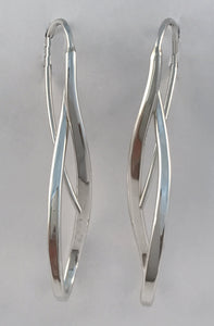 Curvy French Back Earring