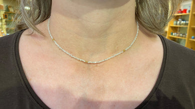 Moonstone necklace