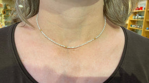 Moonstone necklace
