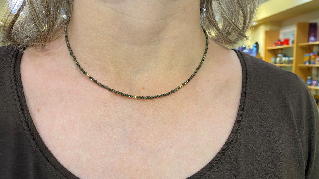 Pyrite Necklace