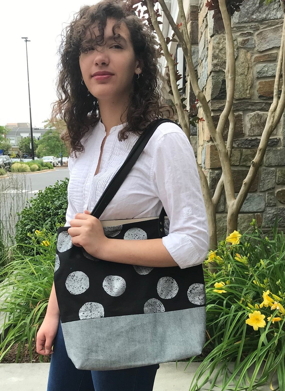 Silver Moon Tote