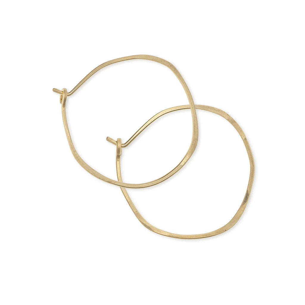 Minimal Organic Circle Hoops