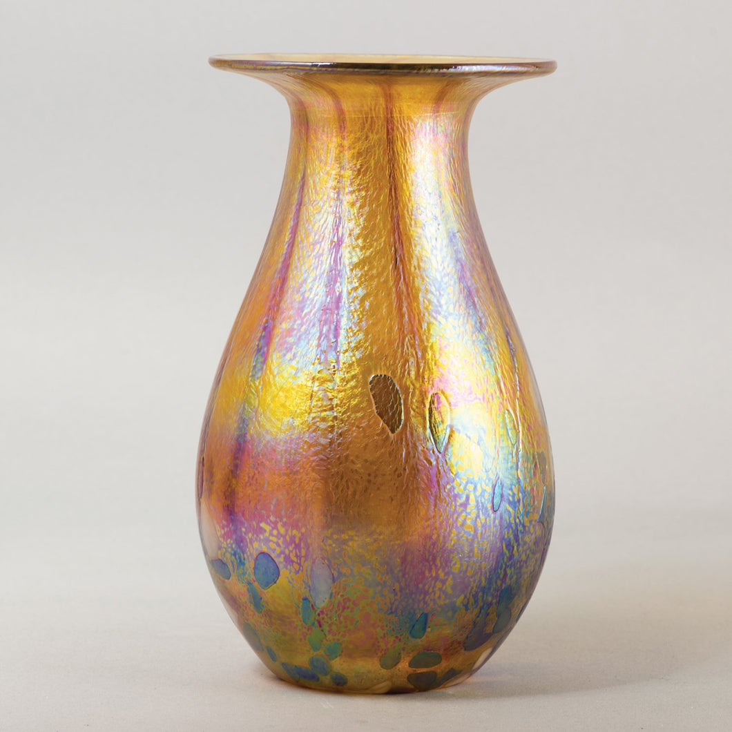 Raindrop Vase, in Desert Gold