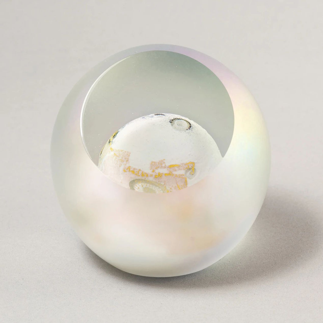 Celelstial Paperweight, in Moon