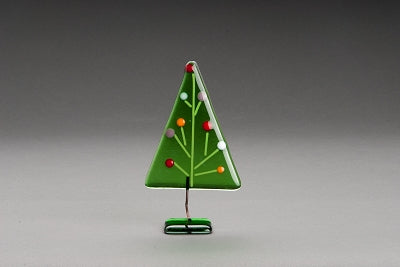 Green Tree With Colorful Dots