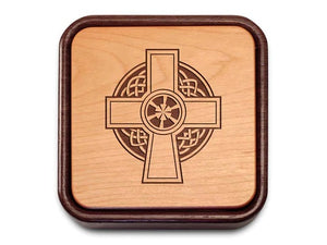 Box With Celtic Cross and Photo Frame Inside
