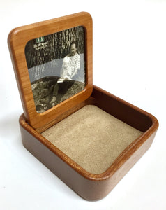 Heart Flip Top Box, With Photo Frame