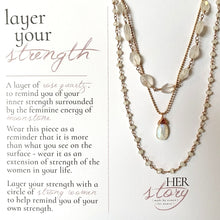 Load image into Gallery viewer, Layer Your Strength Necklace
