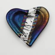 Lavender Heart Tray