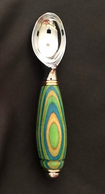 Whimsical Hand Turned Ice Cream Scoop