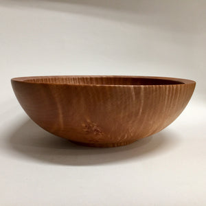 Fiddle Back Maple Bowl