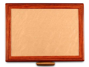 Bubinga Jewelry Box With A Sapphire Interior