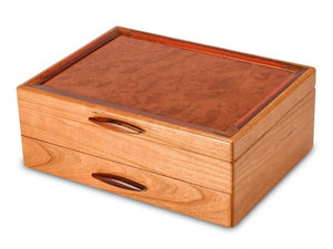 1 Drawer Cherry Jewelry Box