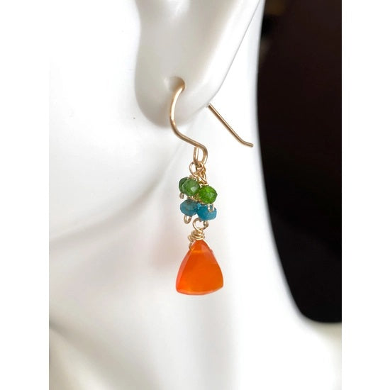 Carnelia Drop Earring