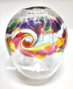 Oval Vase 7" Wave North Light