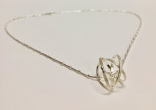 Load image into Gallery viewer, Sterling Silver Mobius Pendant