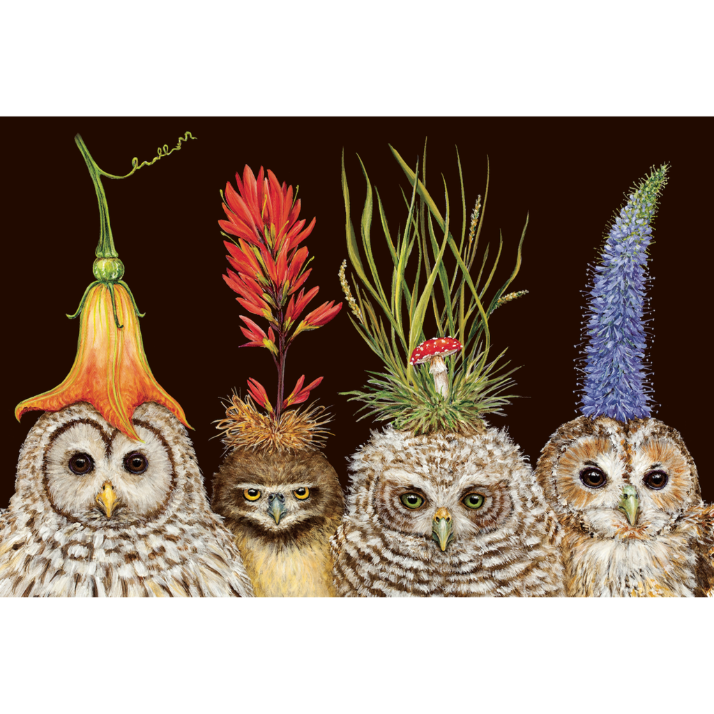 Placemat, Baby Owls