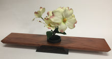 Load image into Gallery viewer, Rectanglular Wood Ikebana Vase