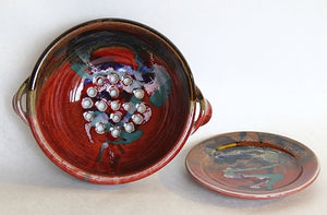 Berry Bowl With Plate