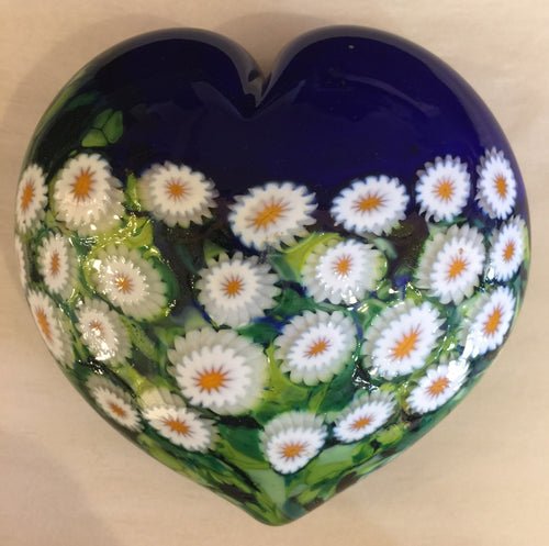 Blue Sky Daisy Paperweight
